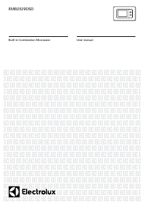 Manual Electrolux EMB2529DSD Microwave