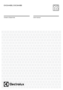 Handleiding Electrolux EHC944BB Kookplaat