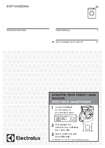 Handleiding Electrolux EWF1042BDWA Wasmachine
