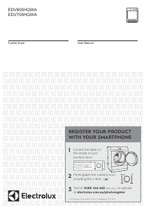 Handleiding Electrolux EDV605HQWA Wasdroger