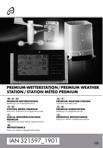 Instrukcja Auriol IAN 321597 Stacja pogodowa