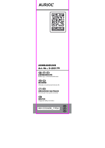 Manuale Auriol IAN 332608 Orologio da polso