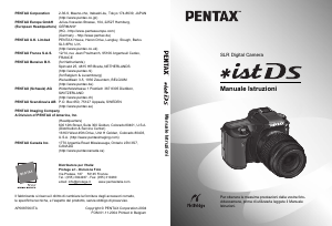 Manuale Pentax ist DS Fotocamera digitale