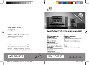 Instrukcja Auriol IAN 104853 Budzik