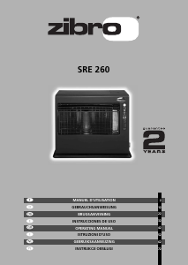 Manuale Zibro SRE 260 Termoventilatore