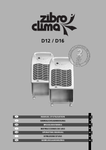 Manual Zibro D 12 Dehumidifier