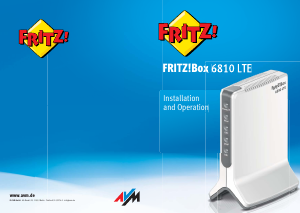 Handleiding Fritz! Box 6810 LTE Router