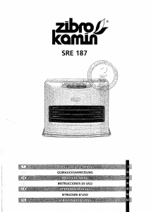 Mode d’emploi Zibro SRE 187 Chauffage