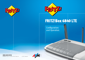 Handleiding Fritz! Box 6840 LTE Router