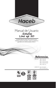 Manual de uso Haceb Assento L V 50 GAS GP NE Cocina