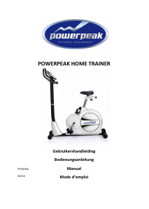 Manual Powerpeak FHT6704 Exercise Bike