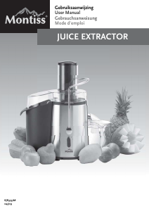 Manual Montiss KJE5737M Juicer