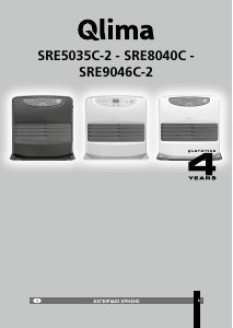 Manual de uso Qlima SRE9046C-2 Calefactor