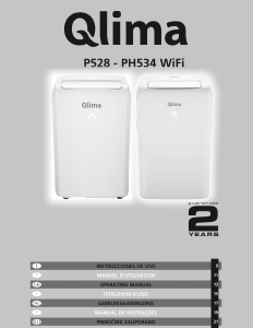 Manual de uso Qlima P 528 Aire acondicionado