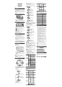 Manual Oregon PE 903 Pedómetro