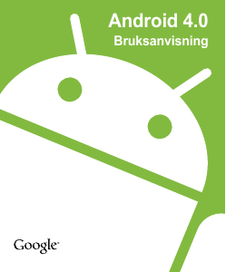 Bruksanvisning Google Android 4.0