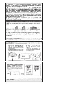 Manuale Fantini Cosmi C21WS Termostato