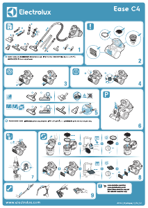 说明书 伊莱克斯 EC41-4ANIM 吸尘器