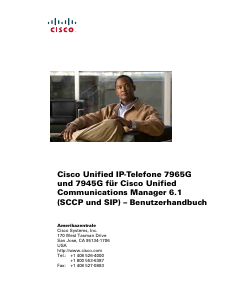 Bedienungsanleitung Cisco 7945G IP-telefon