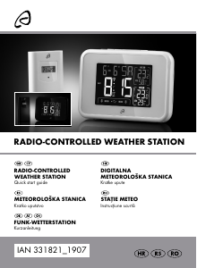 Bedienungsanleitung Auriol IAN 331821 Wetterstation