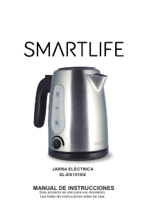 Manual de uso Smartlife SL-EK1510IX Hervidor