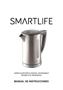 Manual de uso Smartlife SL-EKD5504IX Hervidor