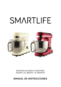 Manual de uso Smartlife SL-SB0037R Batidora de pie