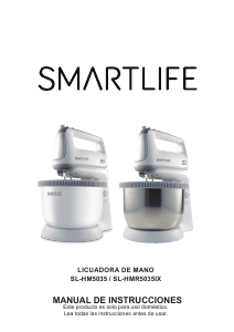 Manual de uso Smartlife SL-HMR5035IXPN Batidora de pie