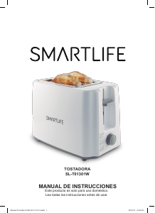 Manual de uso Smartlife SL-TO1301W Tostador