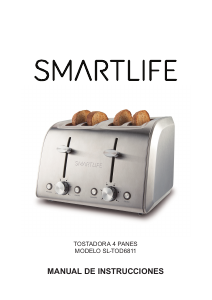 Manual de uso Smartlife SL-TOD6811 Tostador
