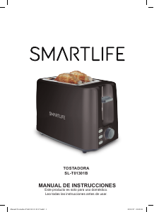 Manual de uso Smartlife SL-TO1301B Tostador