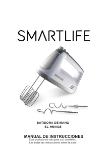 Manual de uso Smartlife SL-HM1035PN Batidora de varillas