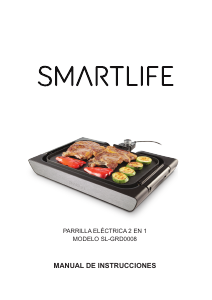 Manual de uso Smartlife SL-GRD0008 Parrilla de mesa