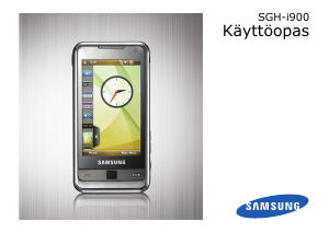 Käyttöohje Samsung SGH-i900 Matkapuhelin