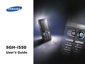 Manual Samsung SGH-i550 Mobile Phone