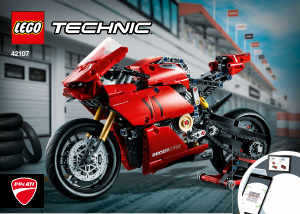 Kullanım kılavuzu Lego set 42107 Technic Ducati Panigale V4 R