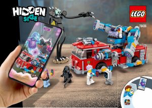 Brugsanvisning Lego set 70436 Hidden Side Fantom-brandbil 3000