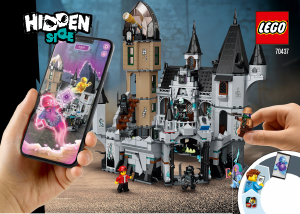 Bedienungsanleitung Lego set 70437 Hidden Side Geheimnisvolle Burg