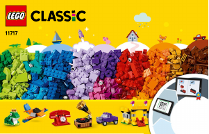 Manual Lego set 11717 Classic Caramizi si placi