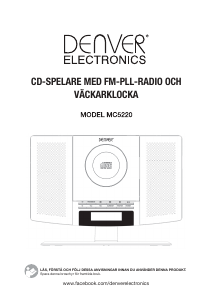 Bruksanvisning Denver MC-5220 Stereoanläggning