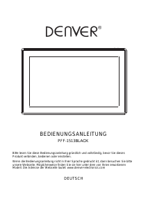 Bedienungsanleitung Denver PFF-1513 Digitaler bilderrahmen