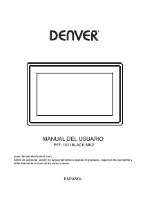 Manual de uso Denver PFF-1011 MK2 Marco digital