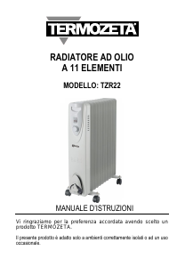 Manual Termozeta TZR22 Heater
