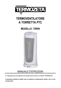 Manual Termozeta TZR09 Heater