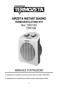 Manual Termozeta TZR51WG Heater