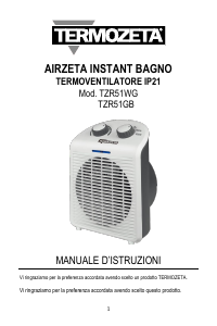 Manual Termozeta TZR51WB Heater