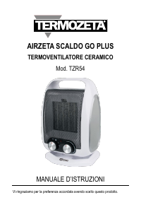 Manual Termozeta TZR54 Heater