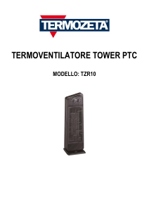 Manual Termozeta TZR10 Heater
