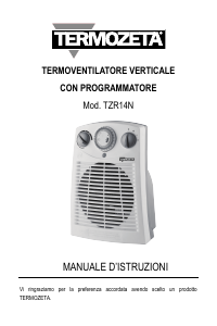 Manuale Termozeta TZR14N Termoventilatore