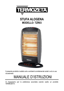 Manual Termozeta TZR03 Heater